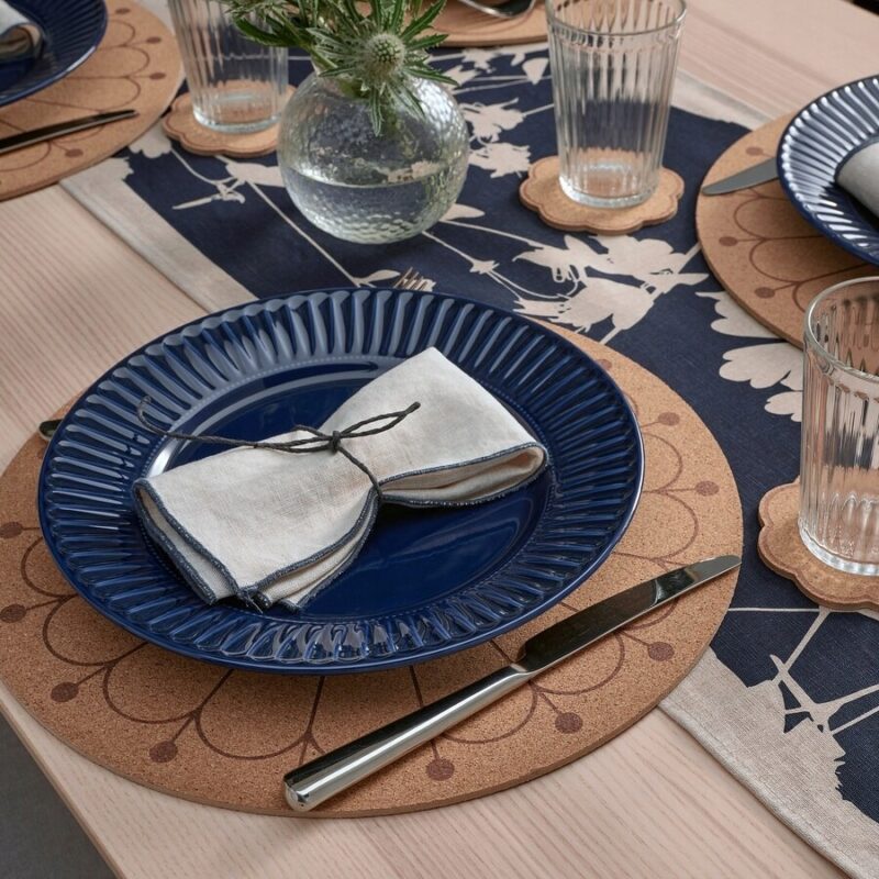 IKEA SVARTVIDE PODKŁADKA KORKOWA ZE WZOREM 35 CM - obrazek 4