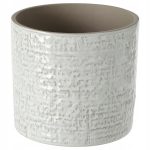 OSŁONA DONICZKI DONICZKA BIAŁA CHIAFRON 12 CM