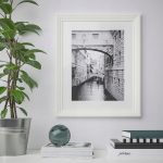 IKEA EDSBRUK RAMKA DREWNIANA BIAŁA 40x50 CM - obrazek 3