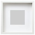 RAMKA NA ZDJĘCIA RAMA BIAŁA 25X25 CM NOWOŚĆ