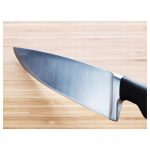 NÓŻ VORDA ZE STALI NIERDZEWNEJ CZARNY 17CM - obrazek 3