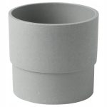 OSŁONA DONICZKI DONICZKA NYPON SZARA 9 CM