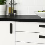 IKEA HACKAS UCHWYT MEBLOWY ANTRACYT 100 MM 2 SZT. - obrazek 3