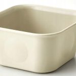 ORGANIZER BIUROWY PLASTIKOWY BEŻOWY 10X10X5 CM - obrazek 4