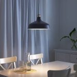 IKEA RANARP LAMPA WISZĄCA CZARNA 38 CM - obrazek 2