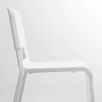 IKEA TEODORES KRZESŁO BIAŁE 46x54x80cm - obrazek 3