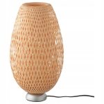 IKEA BOJA LAMPA STOŁOWA BAMBUS 40X20CM