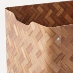 IKEA BULLIG POJEMNIK BAMBUS/BRĄZOWY 32x35x33cm - obrazek 3