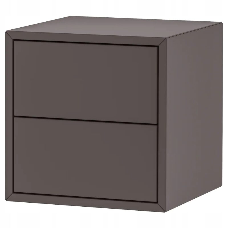 SZAFKA EKET 2 SZUFLADY CIEMNOSZARY 35x35x35cm