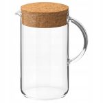 IKEA 365+ DZBANEK SZKLANY Z POKRYWKĄ 1.5 L