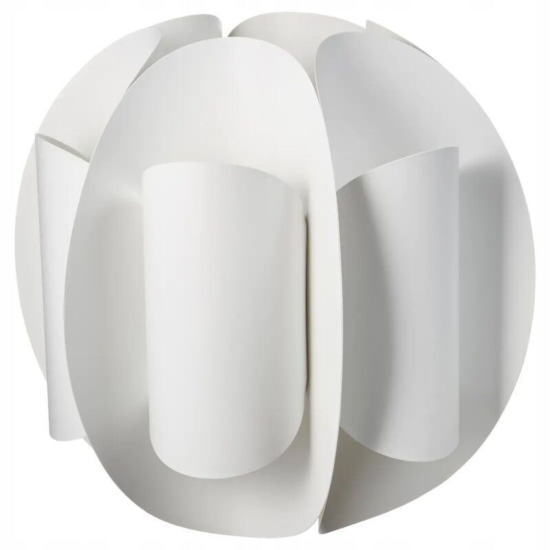 KLOSZ LAMPY WISZĄCEJ TRUBBNATE BIAŁY 38 CM