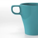KUBEK TURKUSOWY 250 ML FARGRIK IKEA - obrazek 3