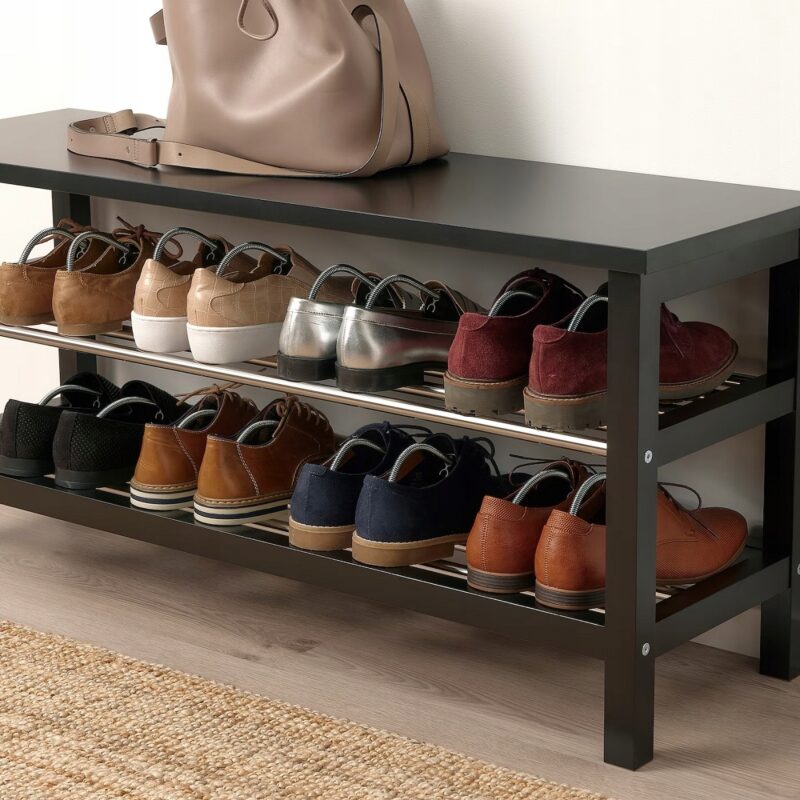 IKEA SITTPINNE Prawidła do butów klasyczne szare - obrazek 5