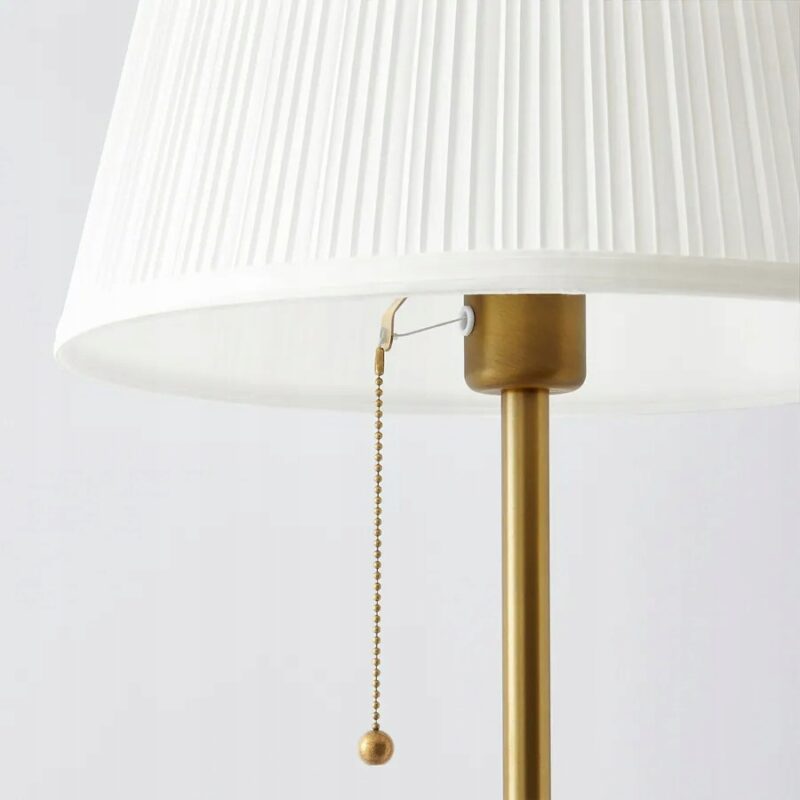 IKEA ARSTID LAMPA PODŁOGOWA KOLOR MOSIĄDZ / BIAŁY - obrazek 3