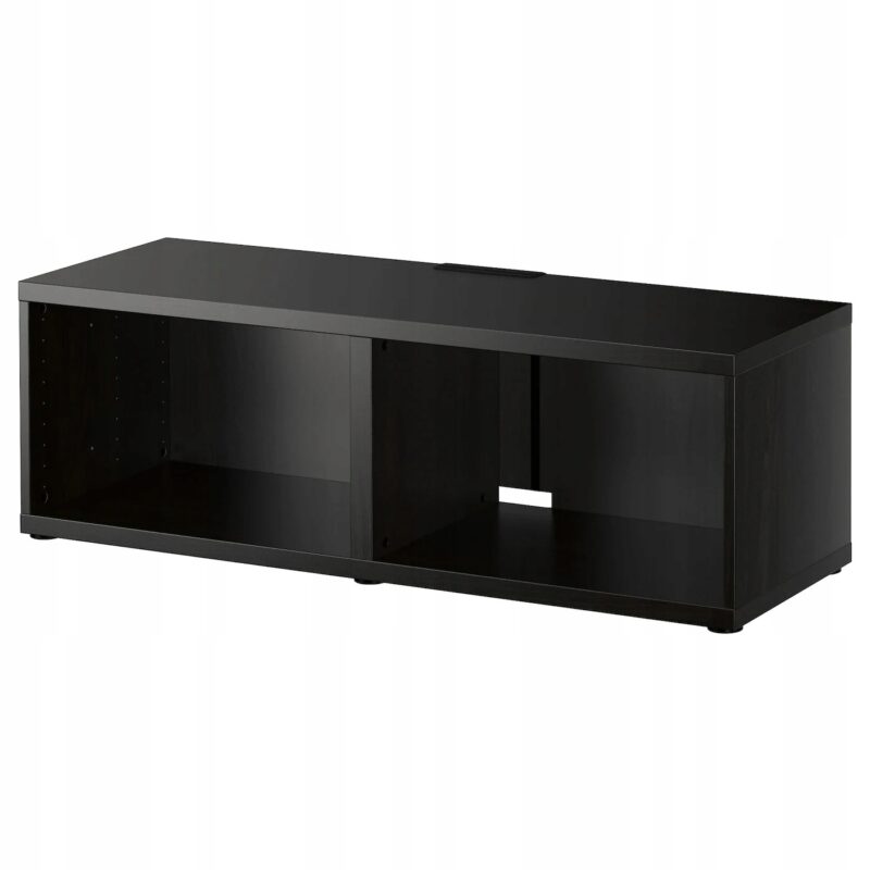 SZAFKA BESTA POD TV CZARNY KOLOR 120x40x38 CM