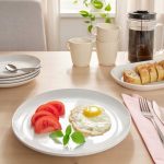 IKEA GODMIDDAG SERWIS OBIADOWY KOMPLET TALERZY BIAŁY 18 SZT. - obrazek 2