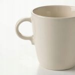 IKEA FARGKLAR KUBEK BEŻOWY Z POŁYSKIEM 370 ML - obrazek 4