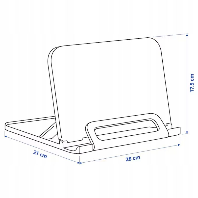 IKEA BONSYRSA Podpórka pod książki, składana - obrazek 5