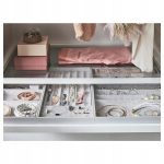 IKEA KOMPLEMENT WKŁAD Z 4 PRZEGRÓDKAMI SZARY 25x53 - obrazek 5