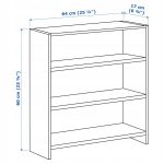 IKEA PAHL NADSTAWKA DO BIURKA BIAŁA 64x60 CM - obrazek 5