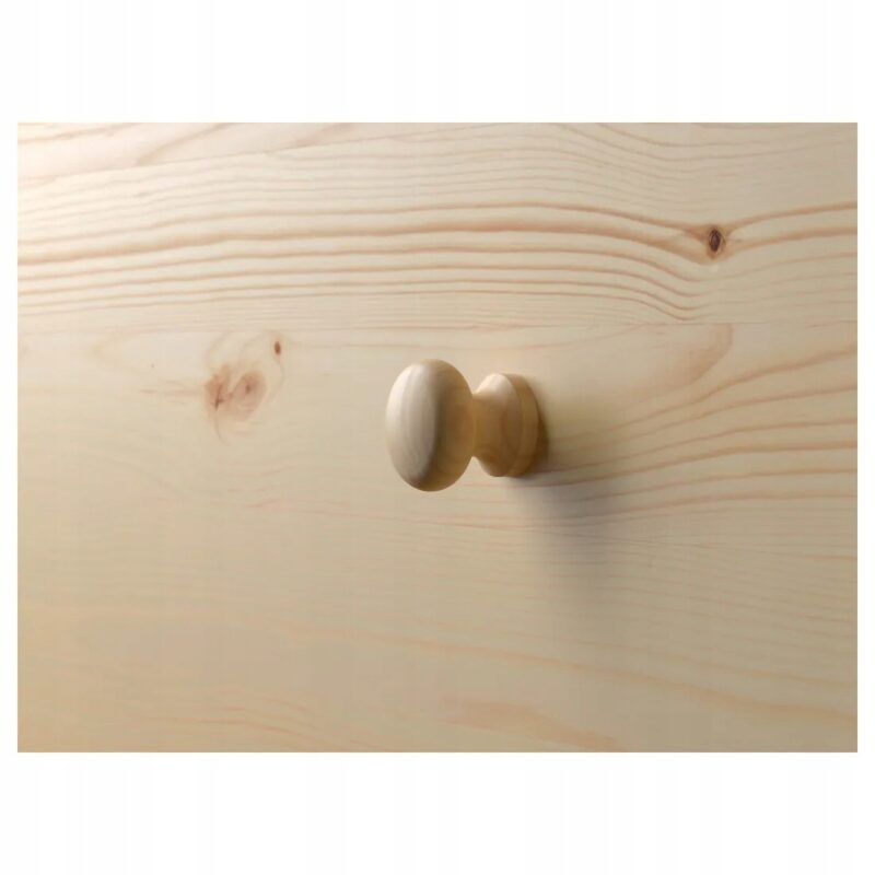 KOMODA RAST 3 SZUFLADY SOSNA 62x70 CM - obrazek 2