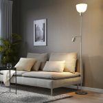 LAMPA PODŁOGOWA / DO CZYTANIA SREBRNA / BIAŁA - obrazek 2