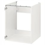 IKEA ENHET SZAFKA ZLEWOZMYWAKOWA BIAŁA 60x60x75 CM