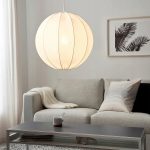 IKEA REGNSKUR KLOSZ DO LAMPY WISZĄCEJ 50cm BIAŁY - obrazek 3