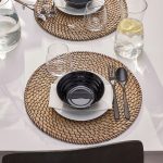 IKEA NATBARB Talerz miseczka czarna 14 cm - obrazek 3