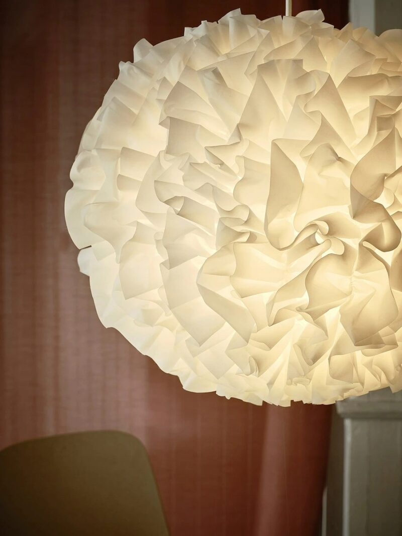 IKEA VINDKAST LAMPA WISZĄCA BIAŁA 50 cm - obrazek 5