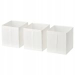 PUDEŁKO ORGANIZER BIAŁY SKUBB 31X34X33 CM 3 SZT.