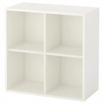 SZAFKA EKET 4 PRZEGRODY BIAŁY KOLOR 70x35x70 CM