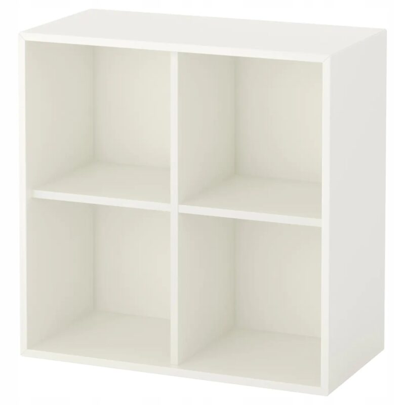 SZAFKA EKET 4 PRZEGRODY BIAŁY KOLOR 70x35x70 CM