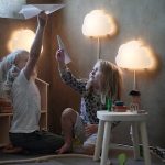 LAMPA ŚCIENNA LED LAMPKA CHMURA DLA DZIECI - obrazek 3