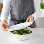 MISKA OFTAST BIAŁA GŁĘBOKA HARTOWANE SZKŁO 23 CM - obrazek 5