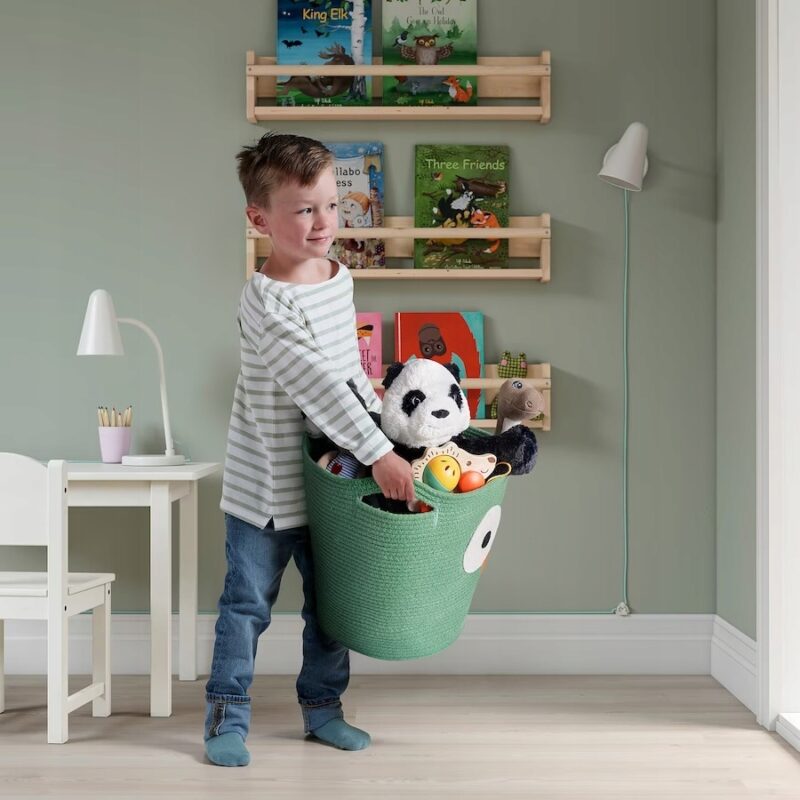 IKEA UPPSTA JEŻ JEŻYK DO CIĄGNIĘCIA / GRZECHOTKA - obrazek 4
