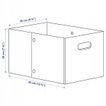 IKEA JAGMASTARE KOSZ FILCOWY 25x35x20 cm - obrazek 6