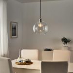 IKEA SKAFTET OPRAWKA Z KABLEM TKANINA NIKLOWANA - obrazek 2