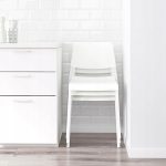 IKEA TEODORES KRZESŁO BIAŁE 46x54x80cm - obrazek 4