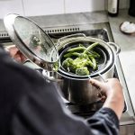 DURSZLAK KUCHENNY KLOCKREN REGULOWANY 3.0L STAL - obrazek 3