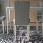 IKEA KATTIL KRZESŁO DO JADALNI BIAŁY/ JASNO SZARY - obrazek 2