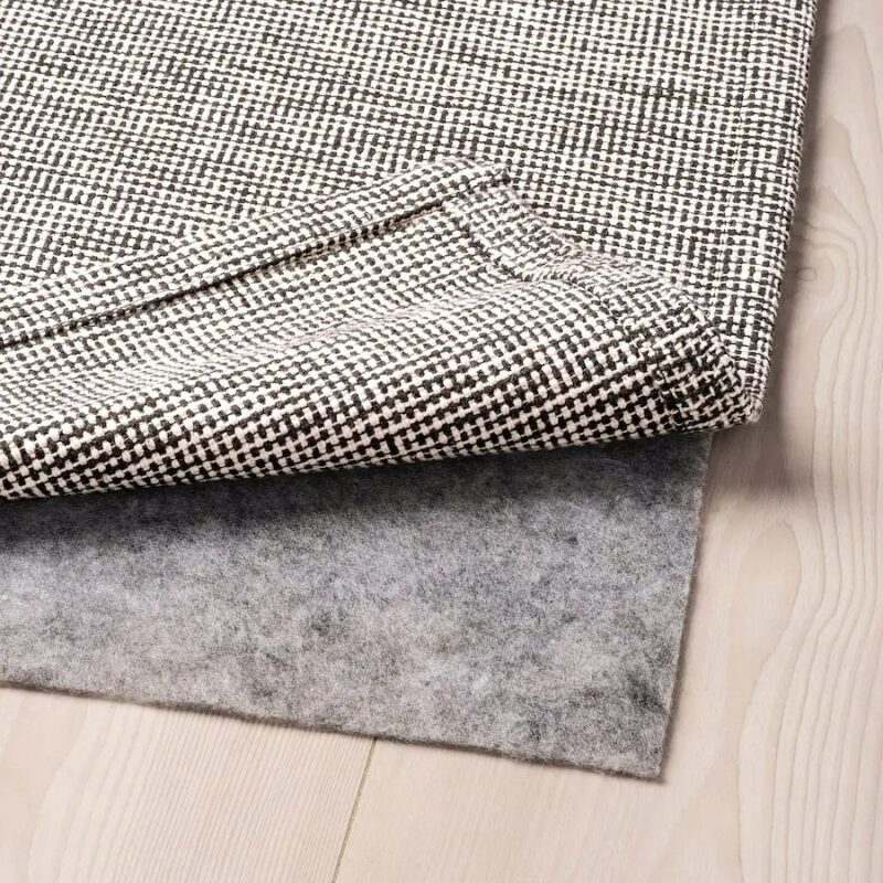 IKEA TIPHEDE DYWAN CZARNY / NATURALNY 155x220 cm - obrazek 3