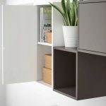 IKEA EKET SZAFKA Z DRZWIAMI I PÓŁKĄ BIAŁA 35x35x70 - obrazek 3