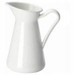 IKEA SOCKERART WAZON DZBANEK BIAŁY 16 cm