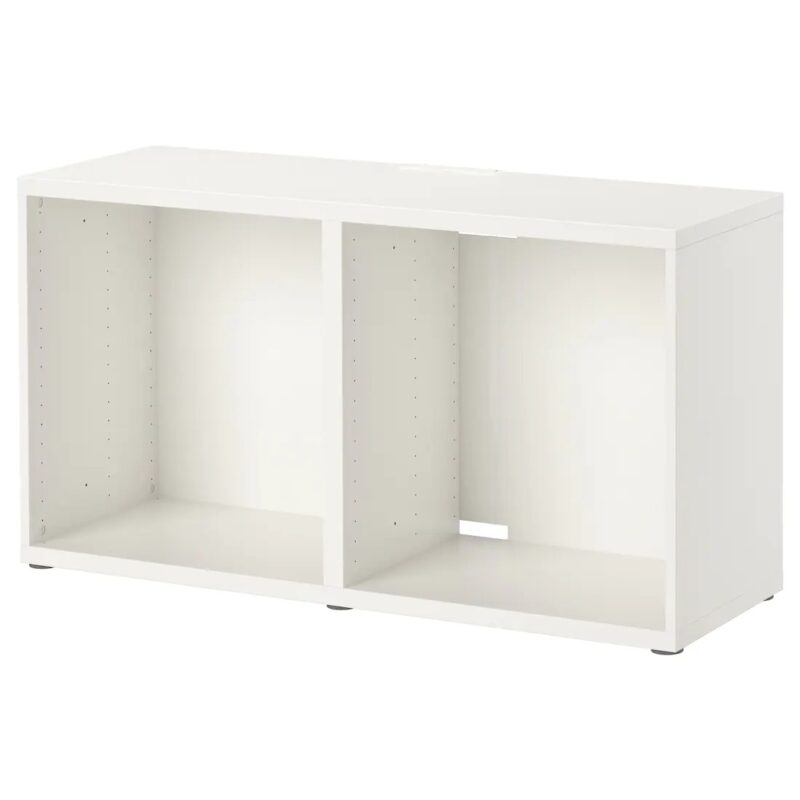 SZAFKA POD TV BESTA BIAŁA 120x40x64 cm