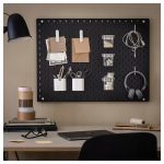 IKEA SKADIS TABLICA PERFOROWANA CZARNA 76x56 CM - obrazek 5