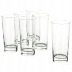 IKEA GODIS SZKLANKA 400 ML KOMPLET 6 SZT.