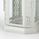 IKEA ENRUM LATARENKA LAMPION BIAŁY 22 CM - obrazek 4
