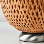 IKEA BOJA LAMPA STOŁOWA BAMBUS 40X20CM - obrazek 3