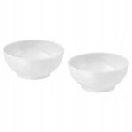 IKEA 365+ ZESTAW MISEK MISKA 2 SZT. BIAŁY 9 CM